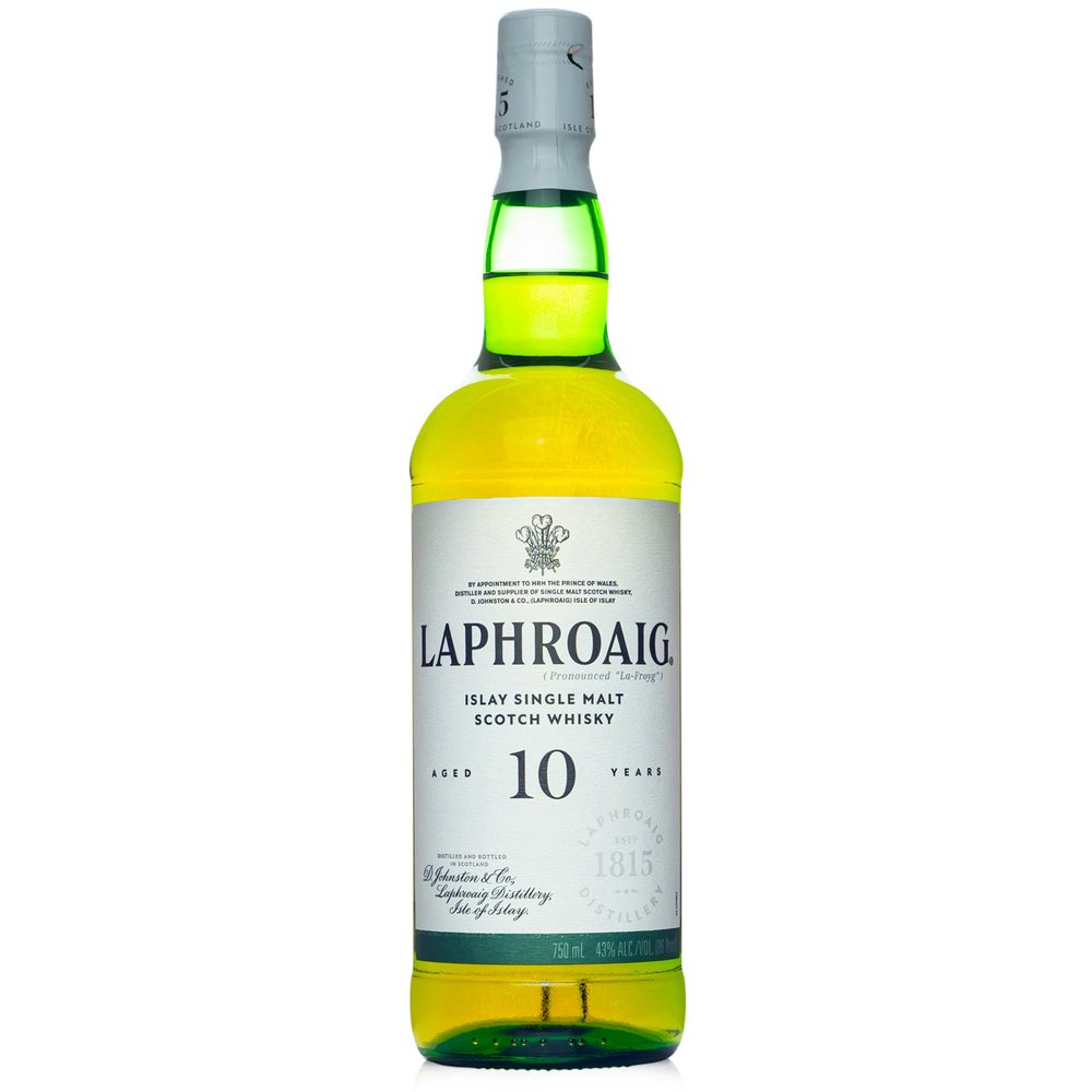 Laphroaig 10-Year-Old Single Malt Scotch
