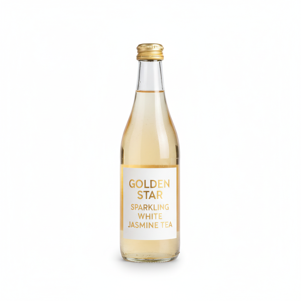 Golden Star Sparkling White Jasmine Tea