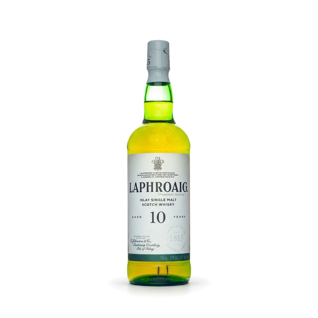 Laphroaig 10-Year-Old Single Malt Scotch