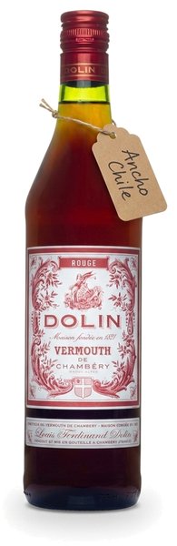 Ancho Chile-Infused Dolin Rouge Vermouth