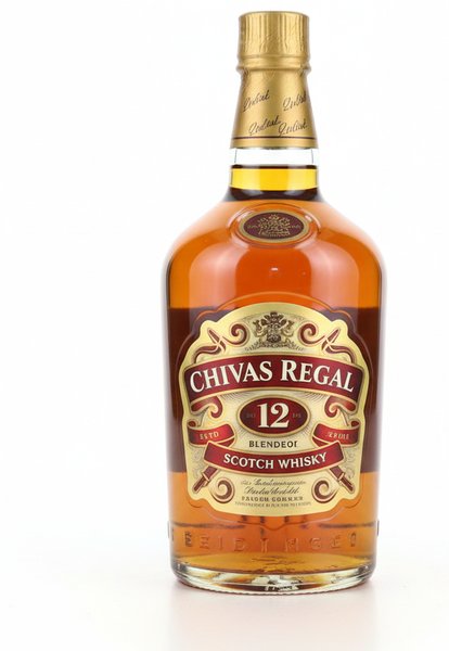 Whisky escocés de mezcla Chivas Regal de 12 años