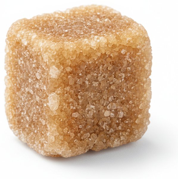 Terrón de azúcar Demerara
