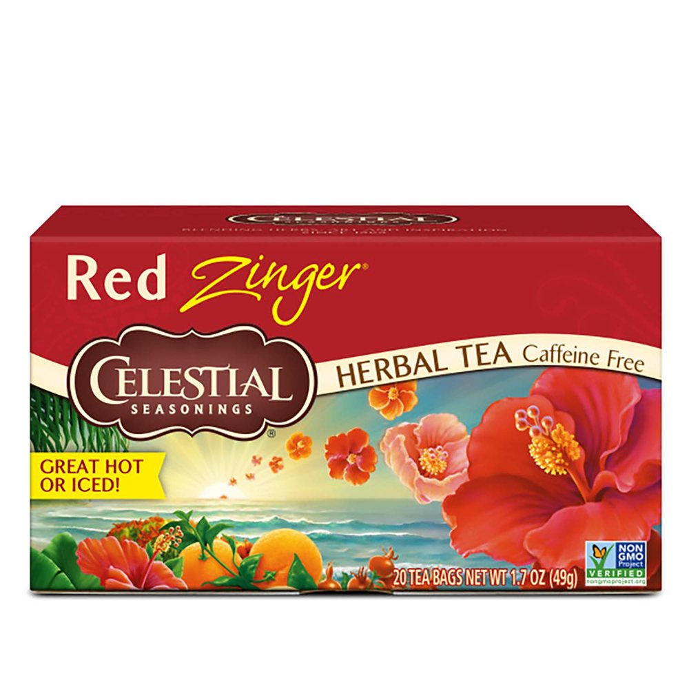 Chilled Brewed Hibiscus Tea