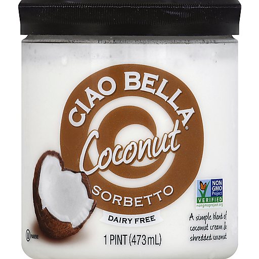 Ciao Bella Coconut Sorbet