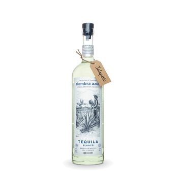 Jalapeño-Infused Siembra Azul Blanco Tequila