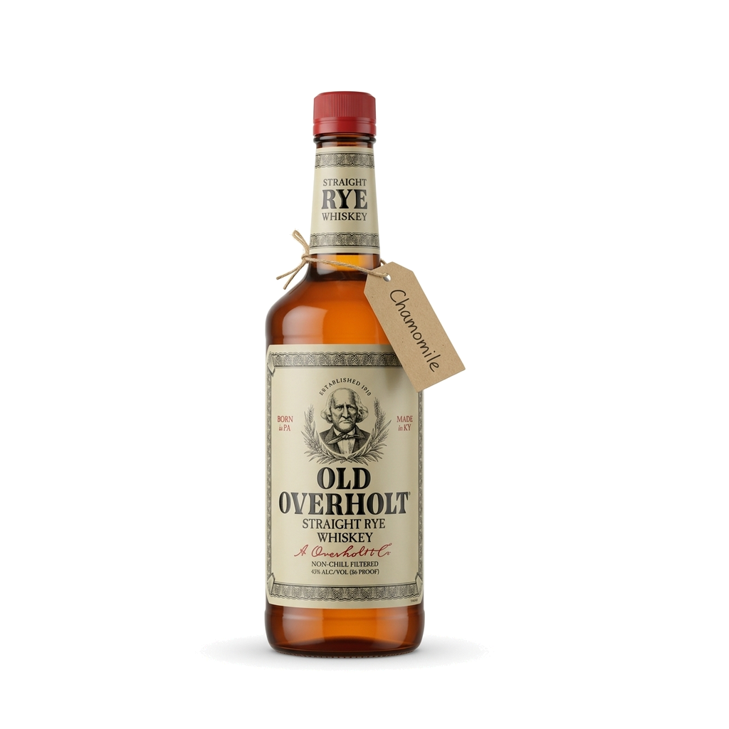 Chamomile-Infused Old Overholt Rye