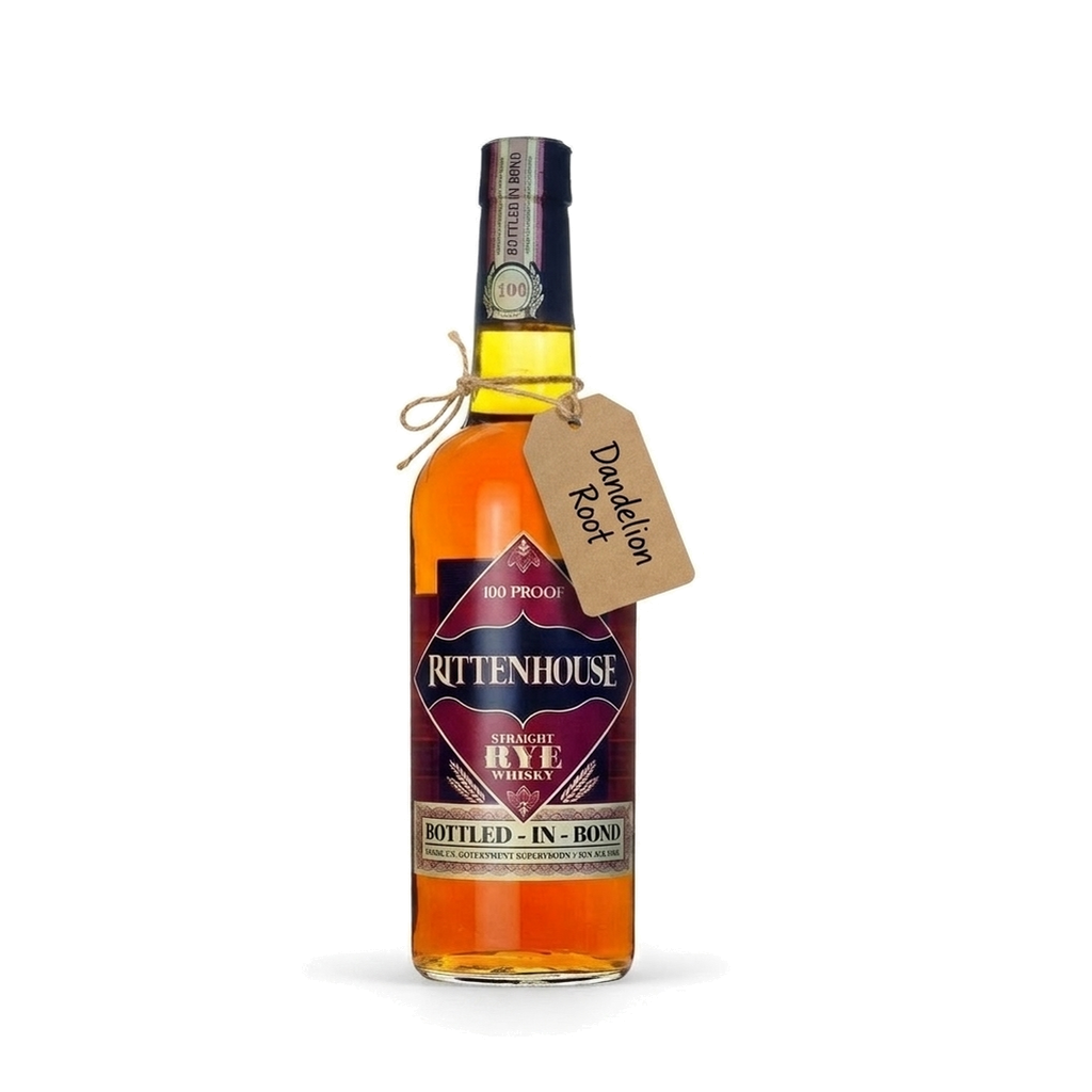 蒲公英根浸泡的Rittenhouse Bonded Rye Whiskey