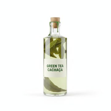 煎茶绿茶浸泡的Leblon Cachaca
