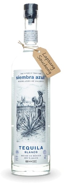 Lapsang Souchong-Infused Siembra Azul Blanco Tequila