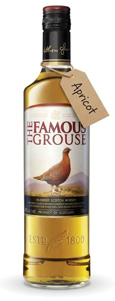 Apricot-Infused Famous Grouse Scotch