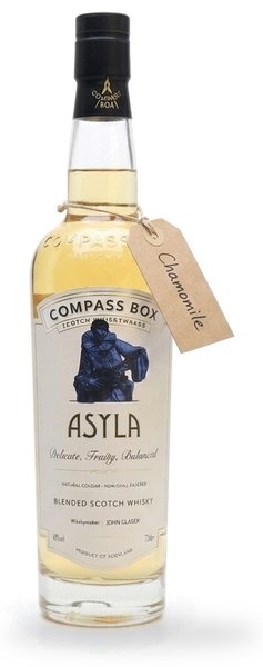 洋甘菊浸泡的 Compass Box Asyla 调和苏格兰威士忌