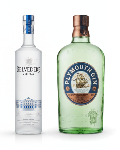 Vodka + Gin