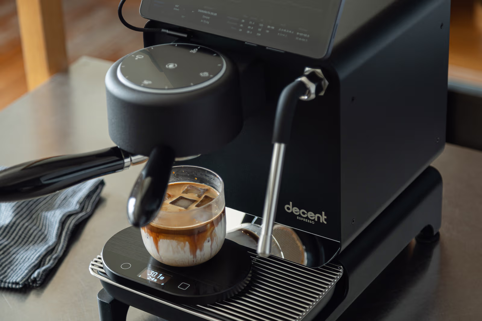 Decent espresso coffee