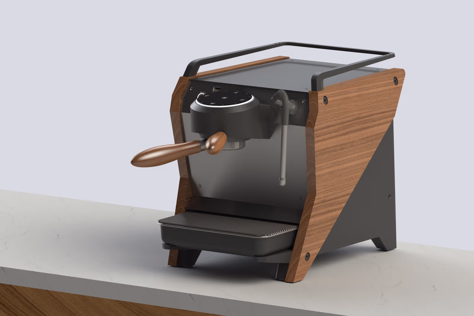 Front angle of the Bengle prototype