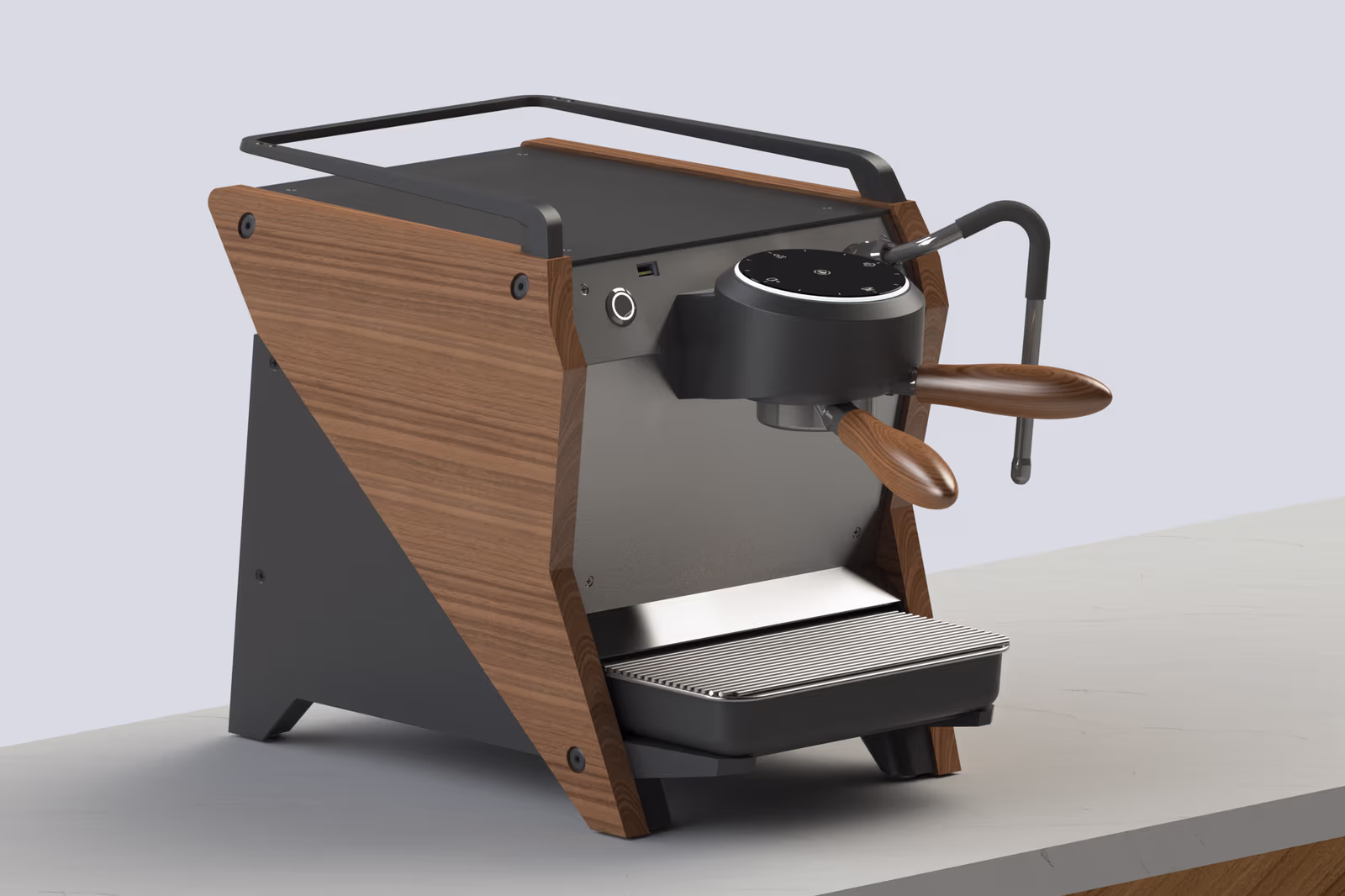 The Bengle prototype, from the side