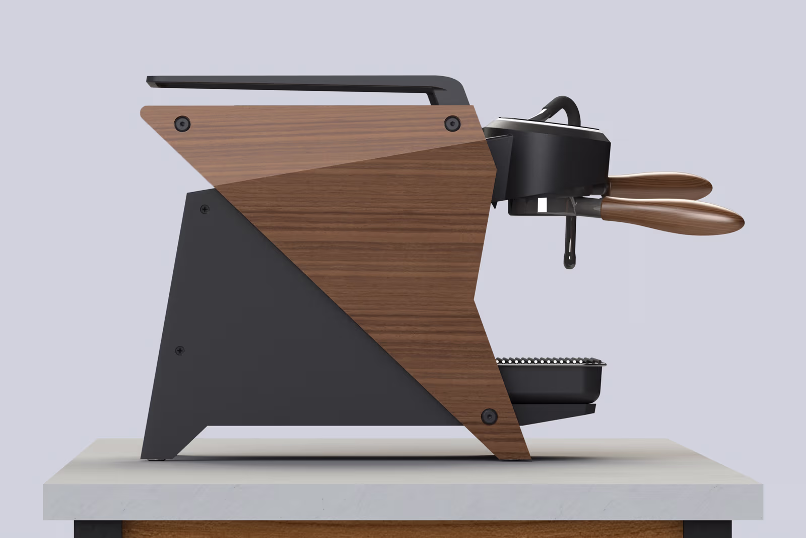 Ben's Bengle design from the side