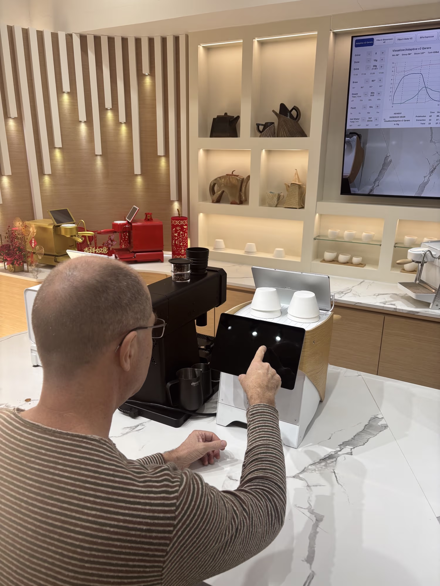 Customer facing Android tablet on Bengle