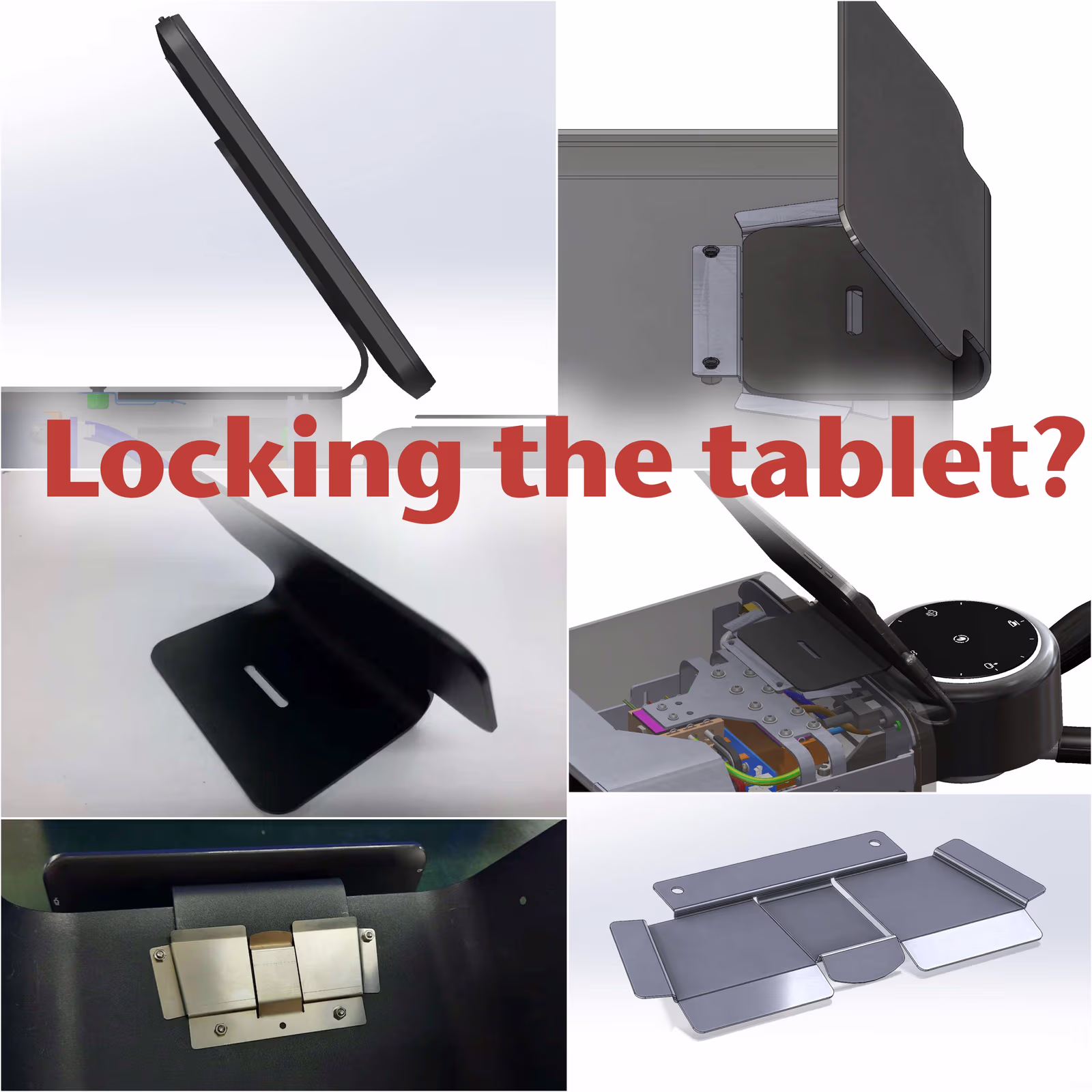 Locking the tablet
