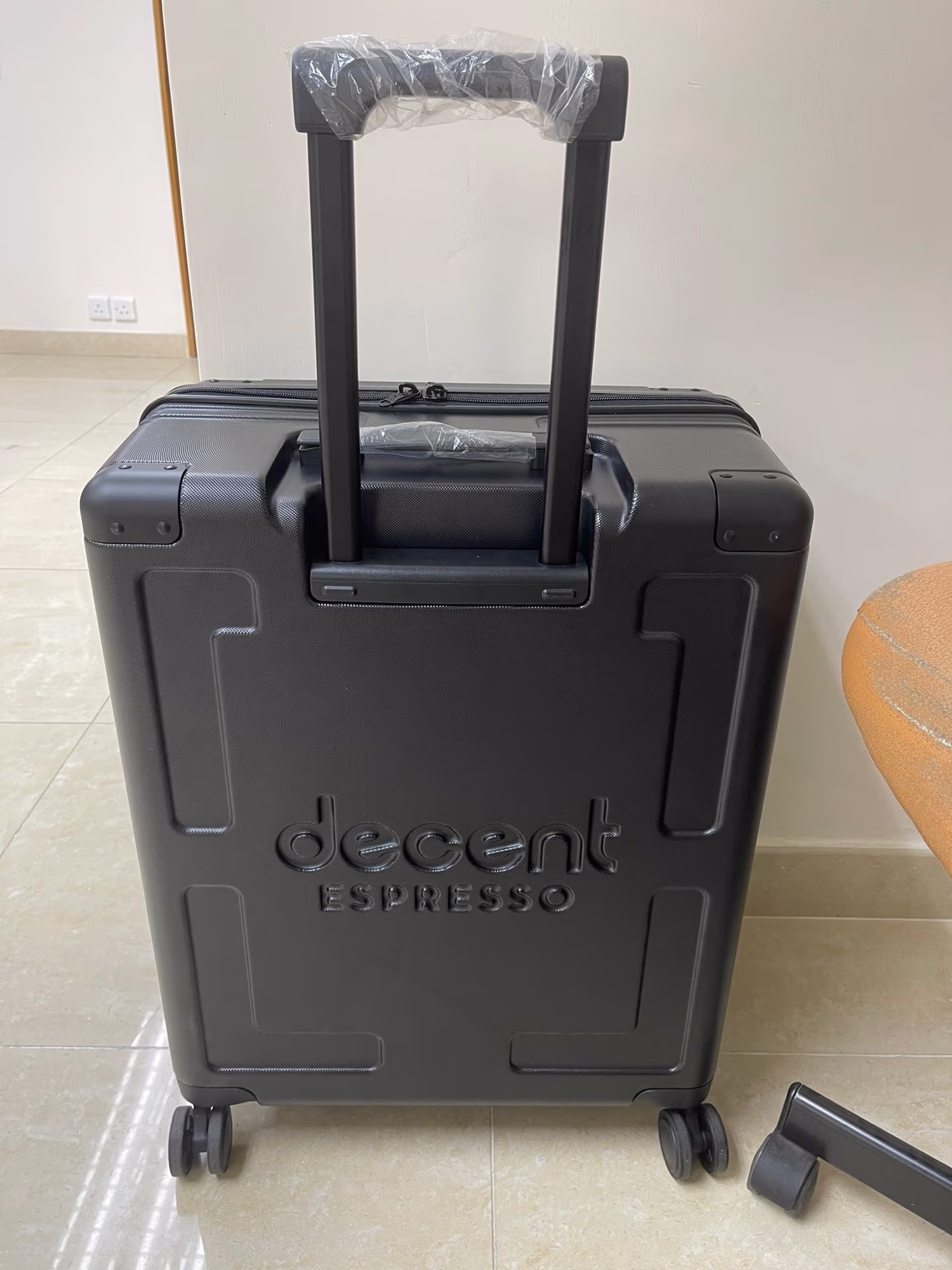 The new suitcase wheels