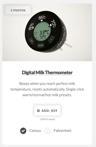Founders getting out of the way, via in real life product photos