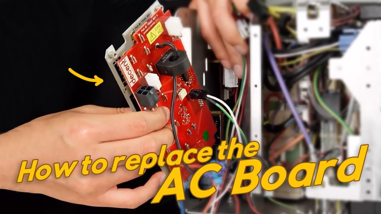 How to replace the DE1 AC board