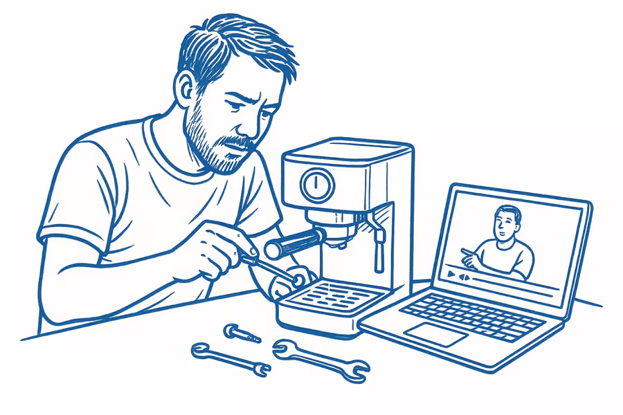 How to repair guides