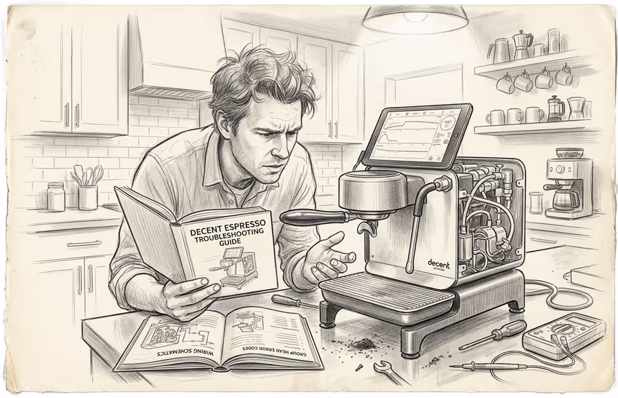 Common Decent Espresso machine problems and solutions