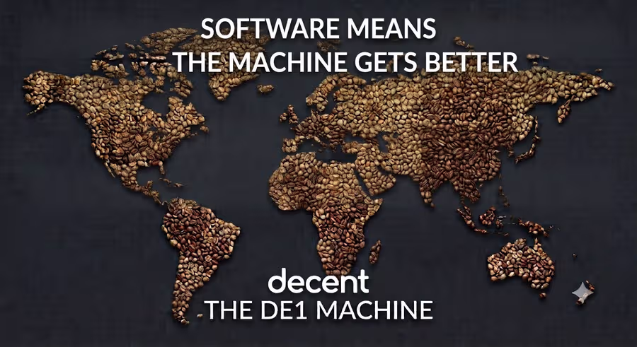 Software means the machine gets better