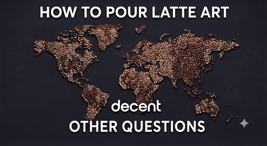 How to pour latte art