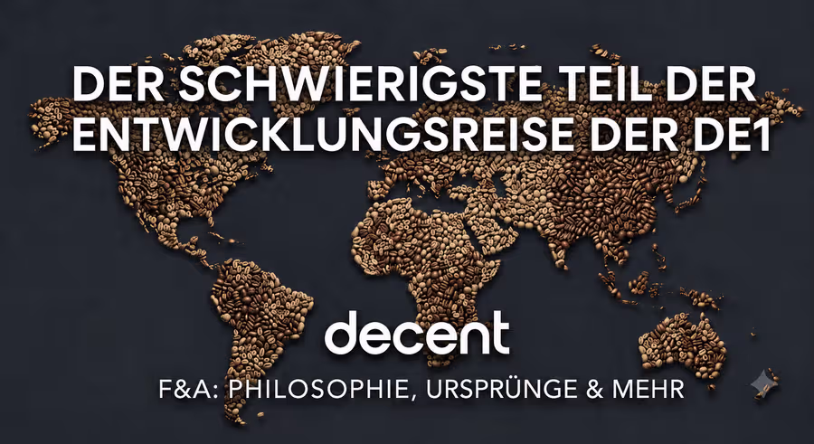Der schwierigste Teil der Entwicklungsreise der DE1