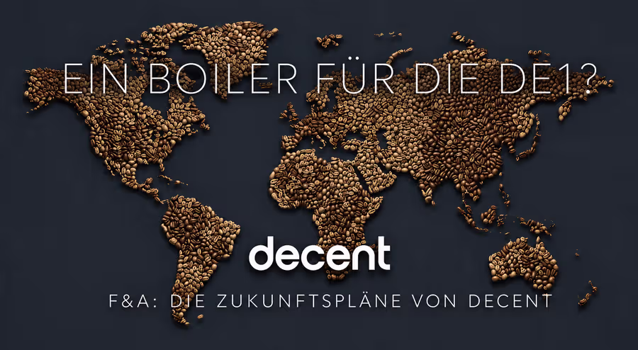 Werden Decent Espressomaschinen jemals einen Boiler haben?