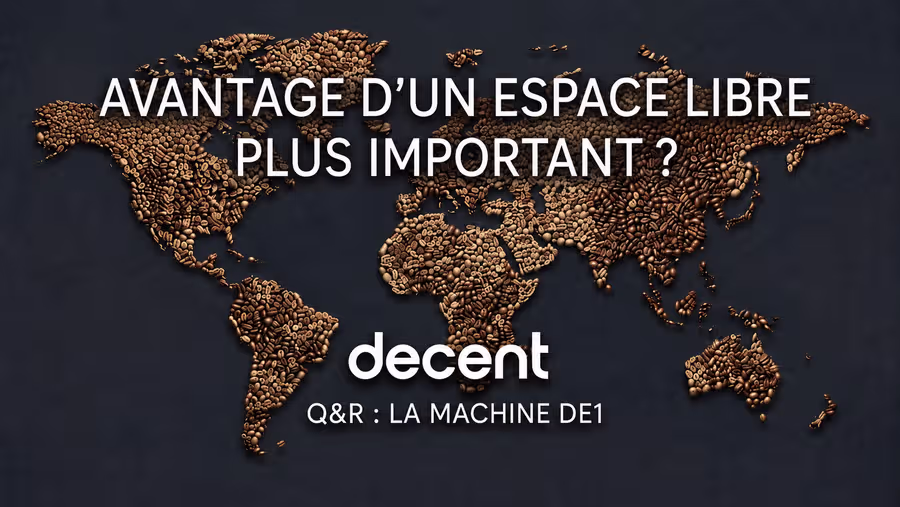 Quel est l’avantage d’un espace libre plus important ?