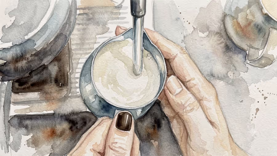 Comprendre le moussage du lait : vitesse, technique et dynamique de la micro-mousse sur la machine à expresso Decent