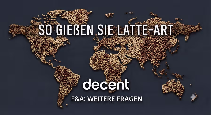 So gießen Sie Latte-Art