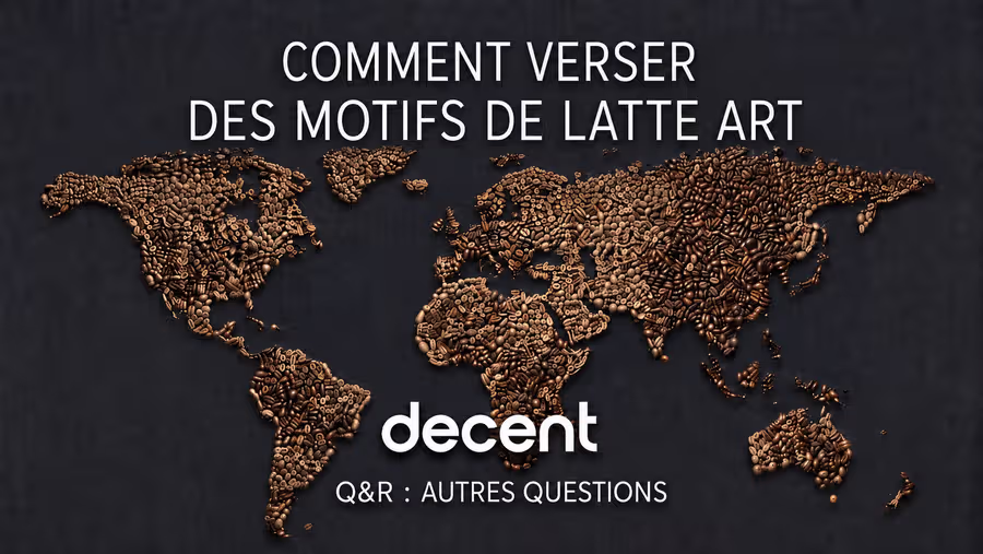 Comment verser des motifs de latte art