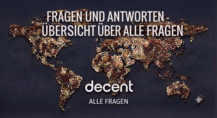 Fragen und Antworten mit Decent – Übersicht über die Fragen