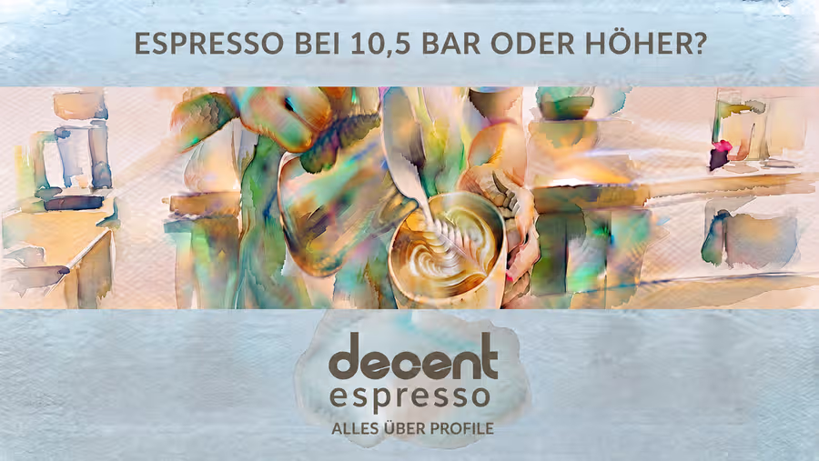 Sollte man Espresso bei 10,5 bar oder höher zubereiten?