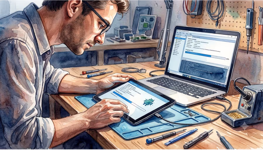 When should you reflash your tablet?