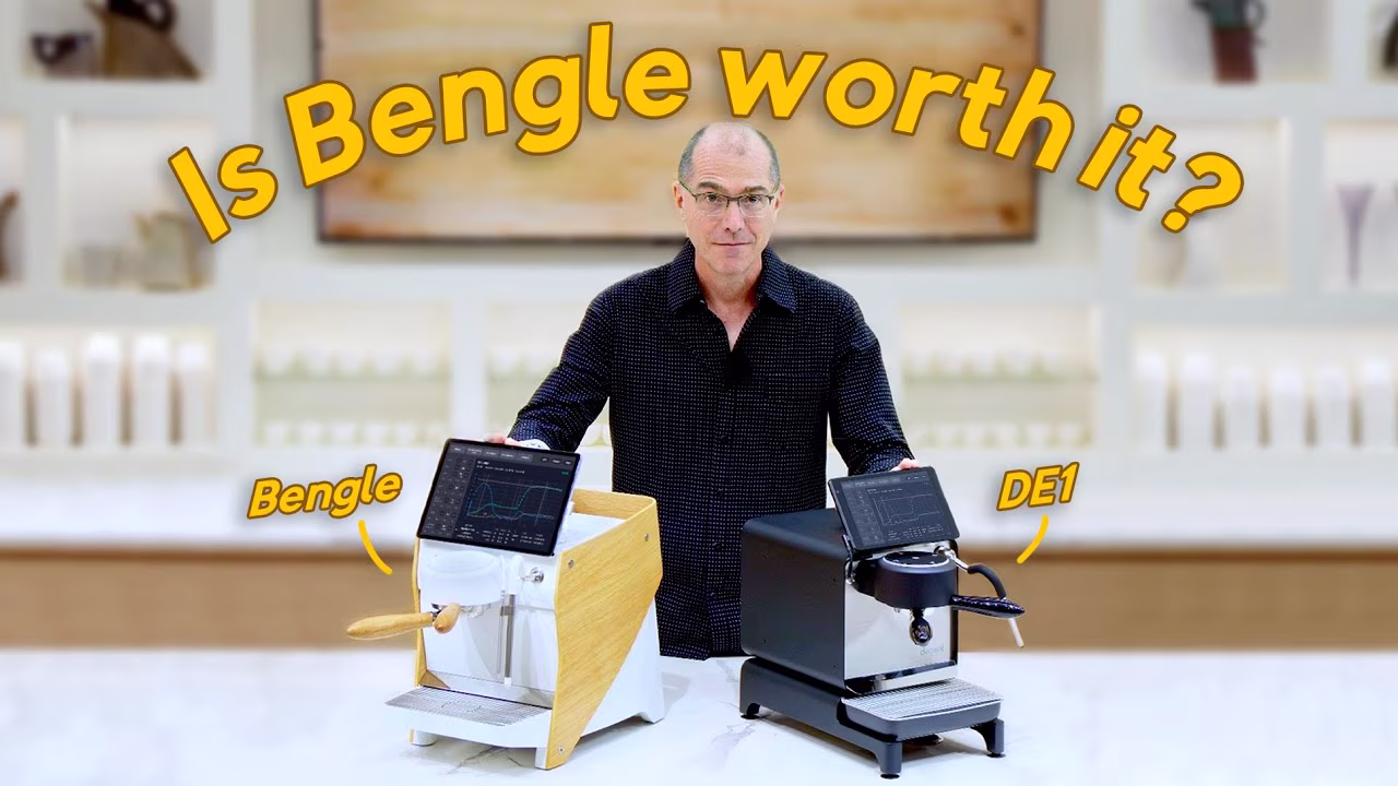 هل يستحق جهاز Bengle الشراء؟ مقارنة مع آلة الإسبريسو DE1.