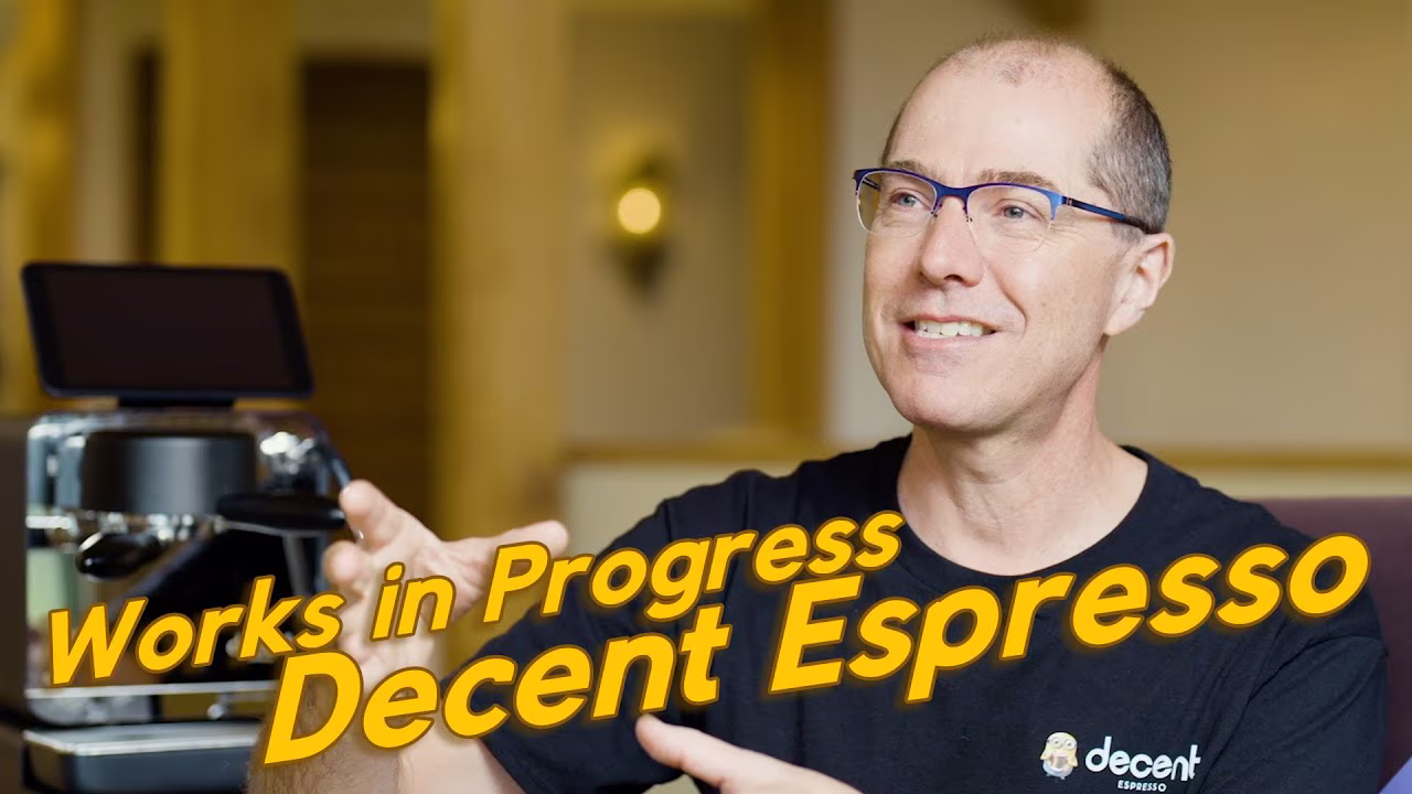 فيديو: أعمال قيد التطوير - Decent Espresso