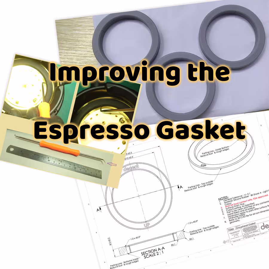 Improving the humble Espresso Gasket