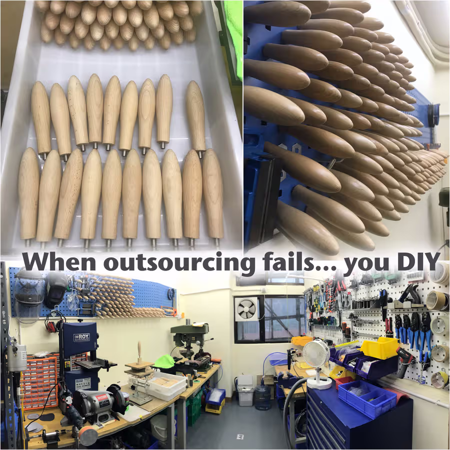 When outsourcing fails... you DIY