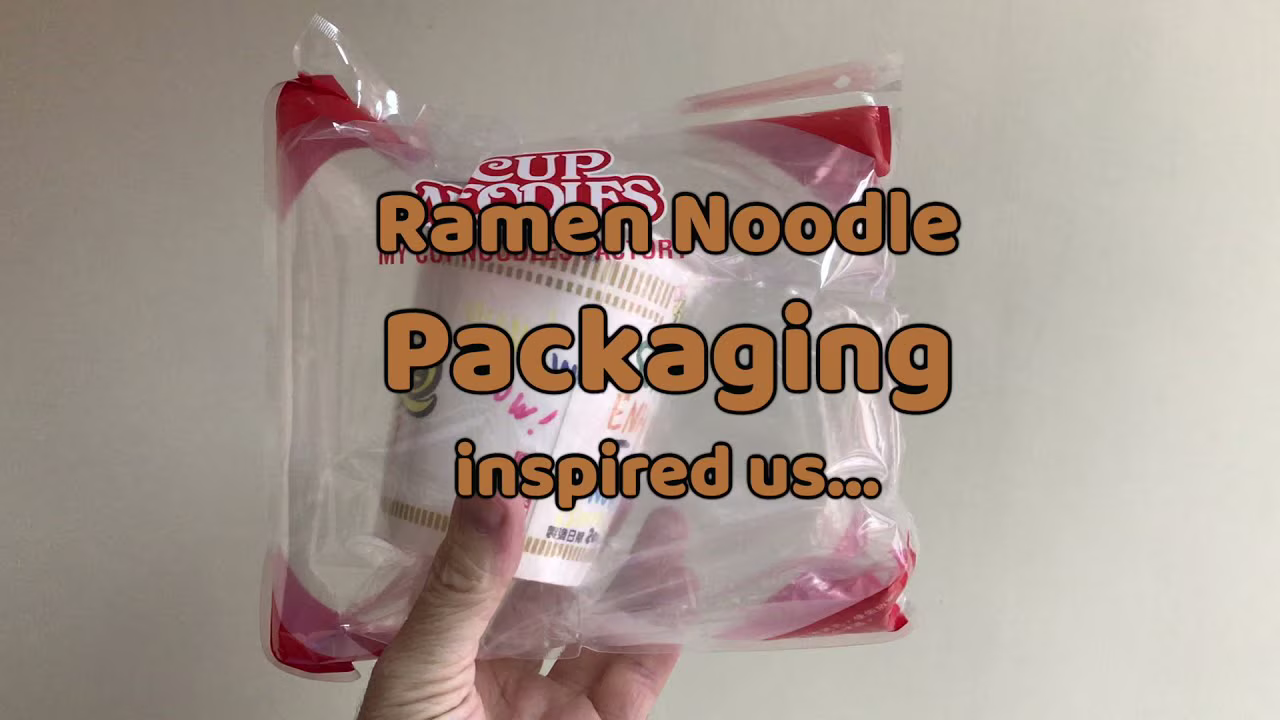 Inspiriert von Ramen-Verpackungen