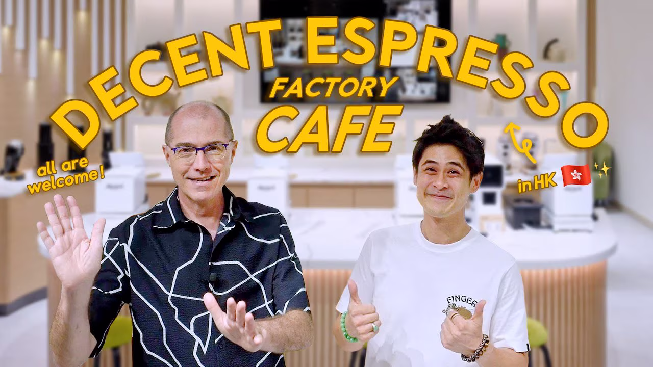 Video: Decent Espresso Fabrikcafé in Hongkong