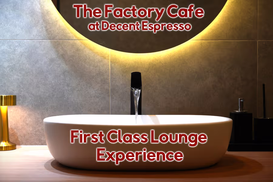 Erstklassige Lounge im Fabrikcafé