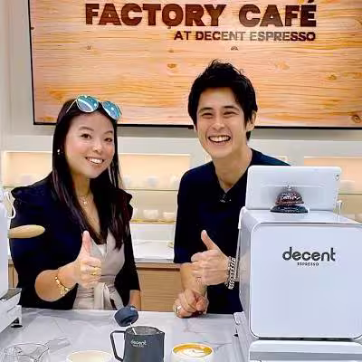 Katie Tang博主体验decent工厂咖啡馆