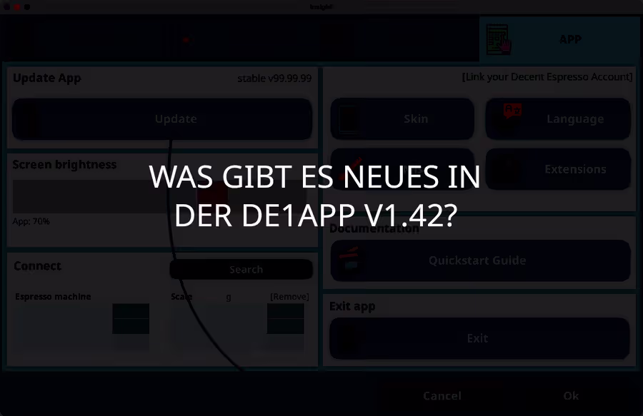 Was gibt es Neues in der de1app-Version v1.42?