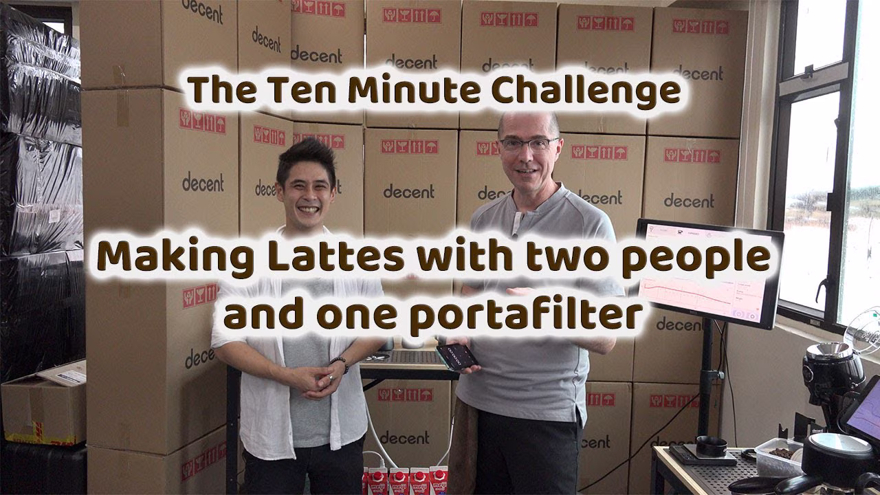 Reto de 10min nº 6: dos personas haciendo café con leche