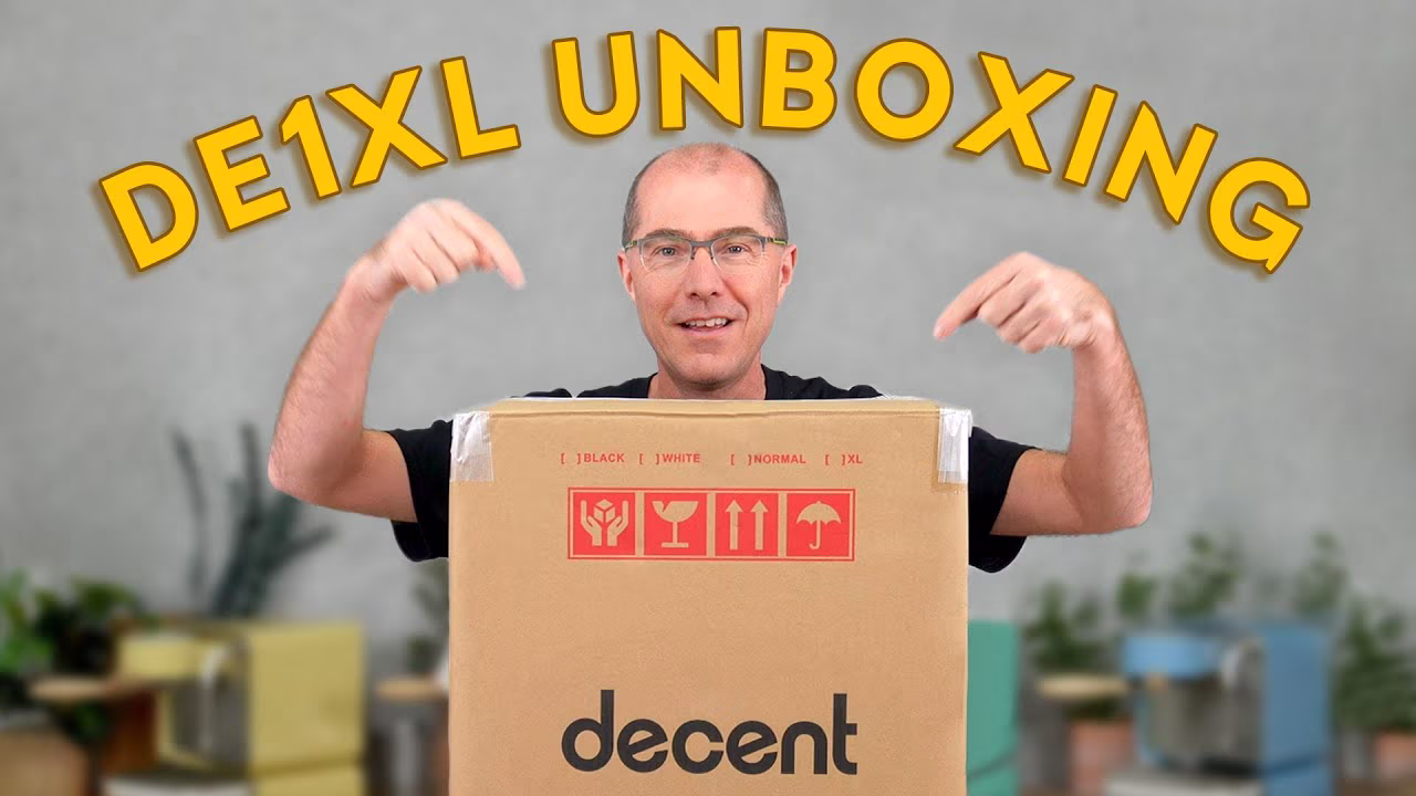 Nouvelle vidéo : Déballage de la DE1XL v1.44