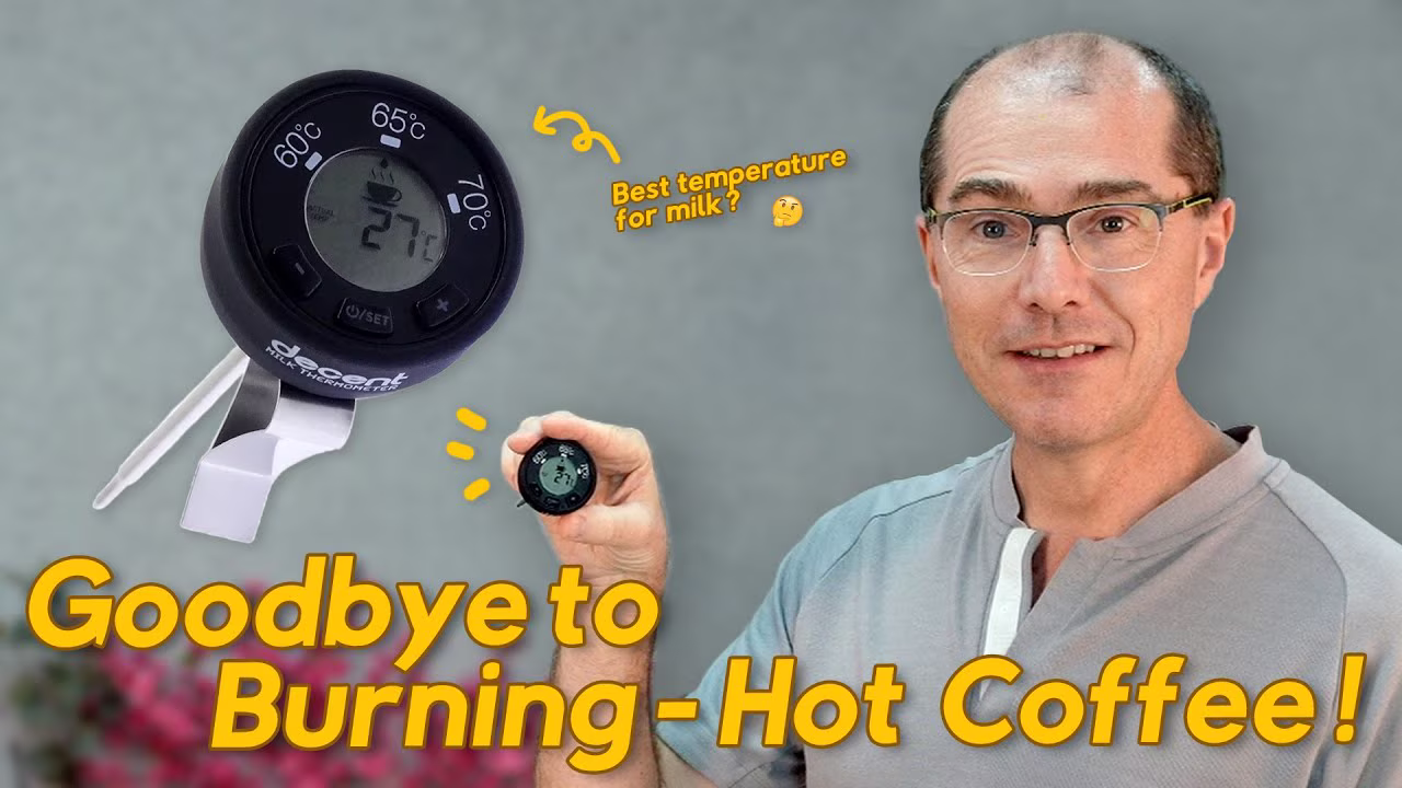 Nouvelle vidéo : Thermomètre à lait de Decent